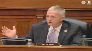 Trey Gowdy Hammers IRS Commissioner [upl. by Odnalor]