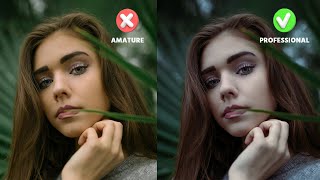 Professional Color Grading  Photoshop Tutorial  Preset Included [upl. by Schumer]