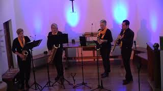 Saxofoonkwartet KRAS A suite for saxophone [upl. by Pacian]