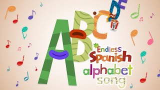 Endless Spanish Alphabet Song [upl. by Arikal]