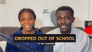 3 quotWATCH THIS • Why she dropped out of school to get marriedquot • 100 Videos in 100 Days [upl. by Nayllij656]