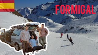 SKI Trip a FORMIGAL en un coche de ¡50CV [upl. by Costin]