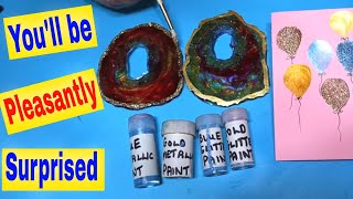 How to Make Your Own Metallic and Glitter Paint  and Save Money [upl. by Humfrid210]