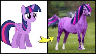 My Little Pony Characters In Real Life And Other Favorites [upl. by Airdnoed]