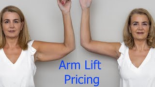 Arm Lift Pricing  Brachioplasty Surgery Journey [upl. by Coralyn]