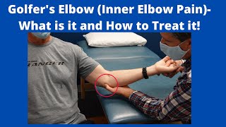 Golfers Elbow Inner Elbow Pain What is it and How to Treat it [upl. by Nennarb]