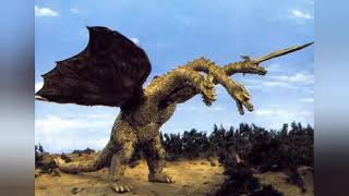 King Ghidorah roar 1964 [upl. by Aleece]