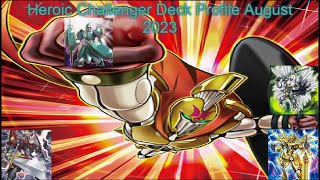 Heroic Challenger Deck Profile and Test Hands July 2023 Timestamps in Description [upl. by Wallack292]