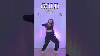 ITZY “GOLD” Mirrored amp Slowed Dance Tutorial First Chorus [upl. by Jesselyn]