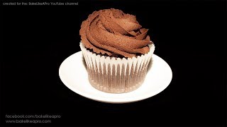 YUMMY EASY One Bowl Chocolate Cupcakes Recipe [upl. by Dorelia]