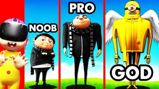 Upgrading GRU In VR BABY SIMULATOR Minions [upl. by Keelby]