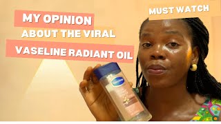 Vaseline Cocoa Radiant Body Oil Review  Is It Worth the Hype [upl. by Freiman]