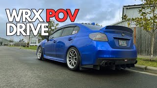 Subaru WRX POV Drive No Commentary [upl. by Mcclure]