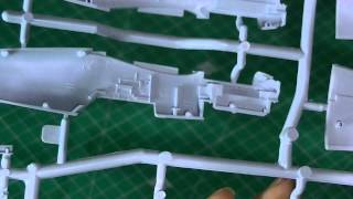 Airfix BF109 E 4N Trop 148 In Box Review [upl. by Procto]