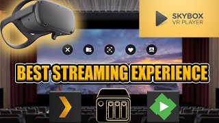 THE BEST STREAMING EXPERIENCE  SKYBOX VR PLAYER [upl. by Arekahs]