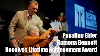 Puyallup Elder Ramona Bennett Receives Lifetime Achievement Award [upl. by Guthrie]