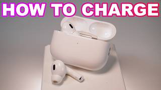 How to Charge Your Apple AirPods Pro 2 [upl. by Alletneuq442]