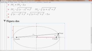 DEMOSTRACIÓN DE LA ECUACIÓN DE LA ELIPSE primera parte [upl. by Dlorah967]