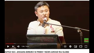 DEPED SEC ANGARA BINUKO SI PBBM  NEWS AROUD the GLOBE [upl. by Santiago]