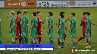 Highlights Neusiedl  Leobendorf Regionalliga Ost 2425 [upl. by Peppard596]