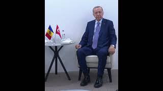 President Erdogan meets with Moldova President Sandu [upl. by Nitram]