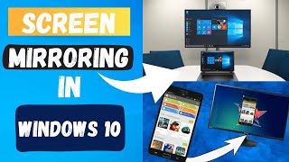 Windows 10 Wireless Display Turn Your PC into a Screen Mirroring Hub [upl. by Giavani]