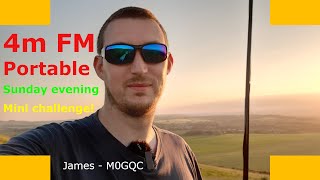 70MHz 4m FM Mini Challenge [upl. by Ecirtnahc]