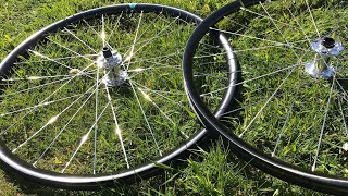 Carbon Wheel Build step by step lacing process using LightBicycle Recon Pro rims [upl. by Packer]