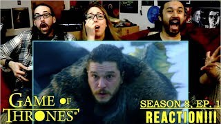 GAME OF THRONES Season 8 Episode 1 quotWinterfellquot  REACTION [upl. by Anelrad364]