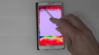 Samsung Note 3  Tip 1 Shortcut Aktionsmemo App [upl. by Skier]