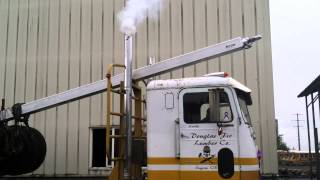 1965 Freightliner With Dual Stacks Start Up [upl. by Doti]