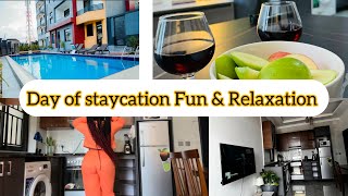 Daily Vlog A Day of Staycation Fun amp Relaxation at Blackstone villa [upl. by Noy76]