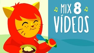 CANCIONES PARA COMER 🎵  Canciones Infantiles Para Bebés y Niños  Nene León Mix [upl. by Prendergast]