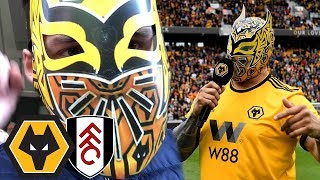 SIN CARA SEES WOLVES WIN Wolves Vs Fulham 10 Match Day Vlog [upl. by Clarine]