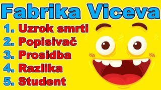 Fabrika Viceva  SUPER MIX 3  Smeh do suza  Najbolji vicevi  Smešni vicevi  Zabava  Smesno [upl. by Eylloh344]