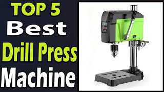 TOP 5 Best Drill Press Machines Review 2024 [upl. by Einot]