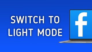 How to Make Facebook Light On PC New Update [upl. by Eedahs318]