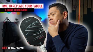 How Long Does A Pickleball Paddle Last The 5 Signs That It Is Time To Replace Your Paddle [upl. by Wylen94]