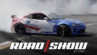 Formula Drift champion Fredric Aasbo shows us how to drift in a Toyota 86 [upl. by Adoc]