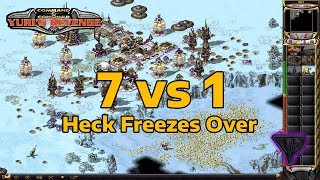 Red Alert 2  Heck Freezes Over  7 Brutals vs 1 Yuri [upl. by Adiel670]