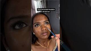 Dark Skin Makeup makeupshorts viralmakeup explorepage bestmakeup makeuptutorial [upl. by Einnaj459]