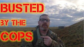 WW2 Bunker Stealth Camp  Busted by the Cops  stealthcampingalliance history [upl. by Ilzel]