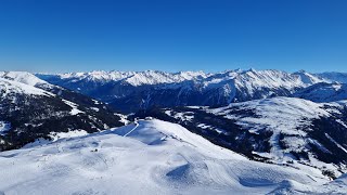 Zillertal Arena skiing  Königsleiten  Wald Hochkrimml  Krimml  012024  Pinzgau and Beyond [upl. by Bunns]