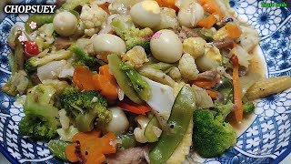 HOW TO COOK HOMEMADE CHOPSUEY [upl. by Eeima72]