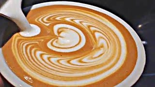 Amazing Barista Latte Art Training Compilation  Very Satisfying   Coffee Art [upl. by Assena766]