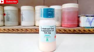 Cefadroxil Oral Suspension IP  Odoxil Syrup  Pediatric Use Only  Treaing Bacterial Infections [upl. by Imas916]