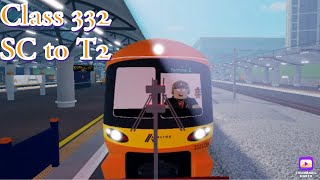 Driving Airlink Class 332 from SC to T2 Terminal Shuttle S [upl. by Aisyle]