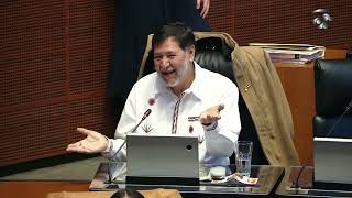 Intervención es improcedente porque no estuvo atendiendo la sesión Sen Fernández Morena [upl. by Hameean298]