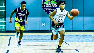 14U Kennesaw Lakers vs Spurs🔥🔥Youth Basketball [upl. by Netsirc380]