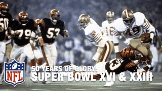 49ers vs Bengals Super Bowl XVI amp XXIII Highlights  50 Years of Glory  NFL [upl. by Raymonds241]